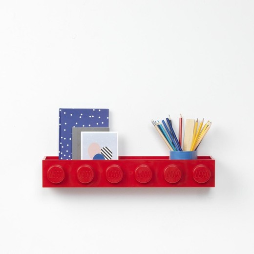 okładka LEGO(R) półka podłużna czerwona książka