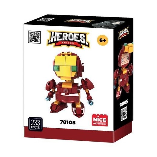 okładka Klocki Heros 195el książka