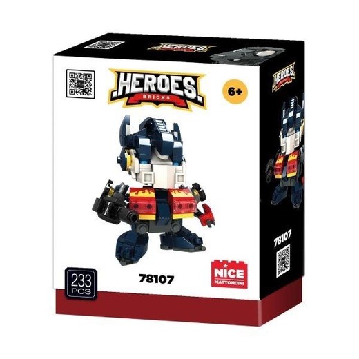 okładka Klocki Heros 210el książka
