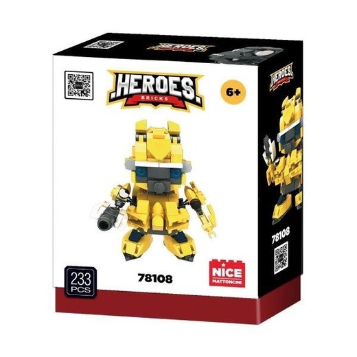 okładka Klocki Heros 219el książka