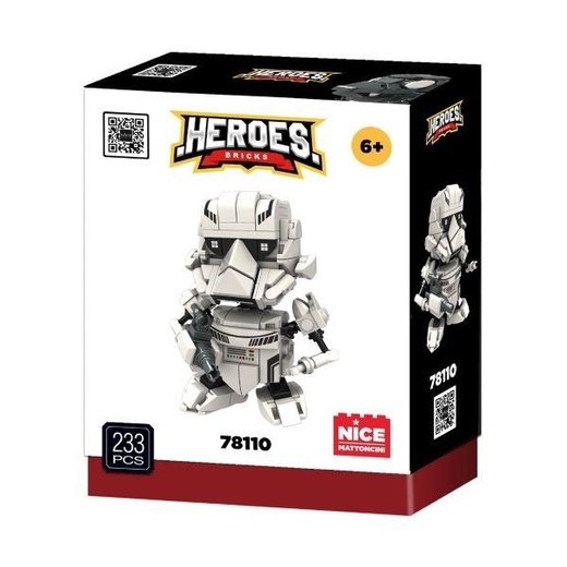 okładka Klocki Heros 184el książka