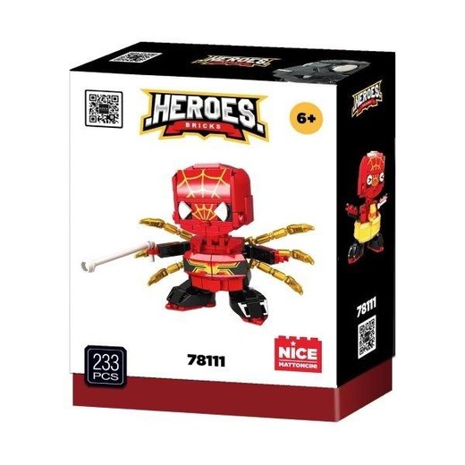 okładka Klocki Heros 215el książka
