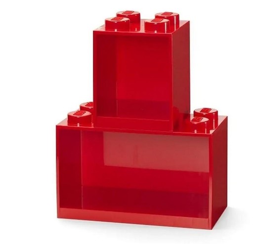okładka LEGO(R) zestaw półek czerwony książka