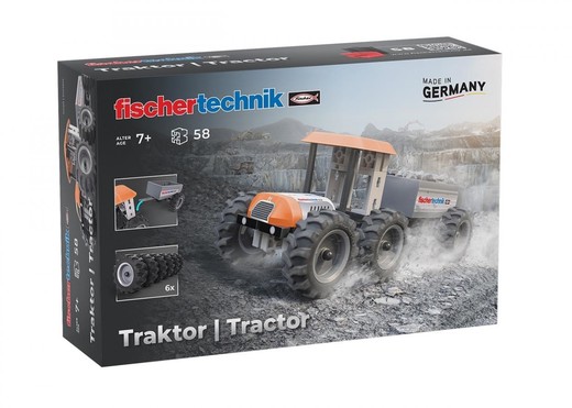 okładka Klocki konstrukcyjne - Traktor 58el książka