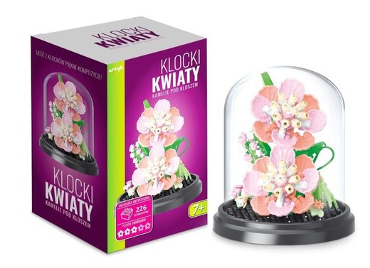 okładka Klocki pod kloszem 226el książka