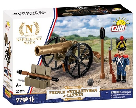 okładka French Artilleryman & Cannon książka