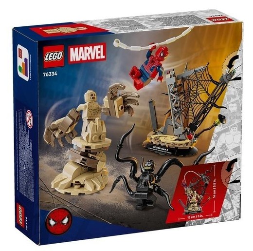 okładka LEGO(R) SUPER HEROES 76334 Epicka bitwa książka