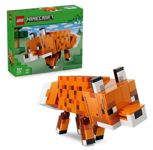 okładka LEGO(R) MINECRAFT 21588 Lis książka