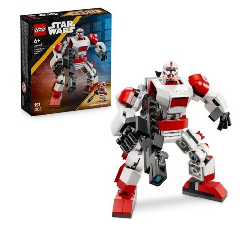 okładka LEGO(R) STAR WARS 75448 Mech klona Shock Troopera książka