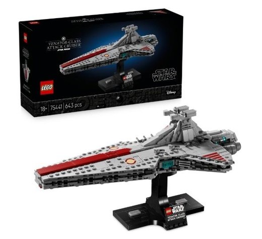 okładka LEGO(R) STAR WARS 75441 Krążownik szturmowy typu... książka