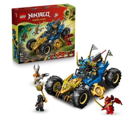 okładka LEGO(R) NINJAGO 71856 Wielofunkcyjny samochód Jaya książka