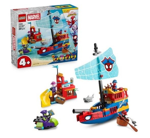 okładka LEGO(R) SPIDEY 11208 Statek piracki drużyny Spidey książka