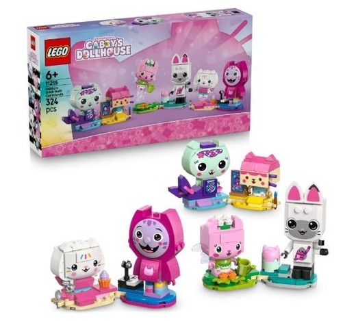 okładka LEGO(R) GABBY'S DOLLHOUSE 11215 Koci przyjaciele książka