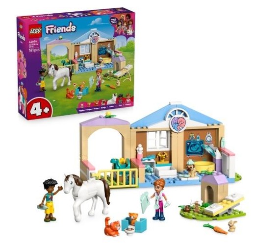 okładka LEGO(R) FRIENDS 42696 Lecznica dla zwierząt książka