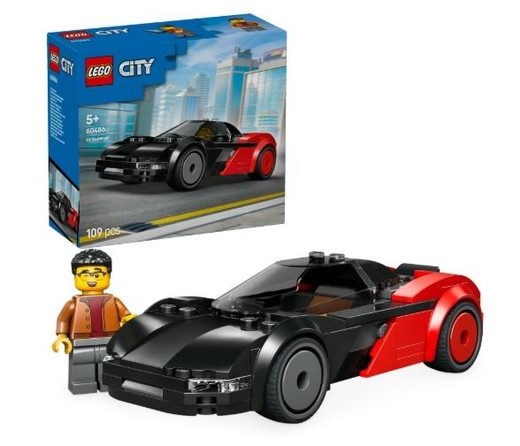 okładka LEGO(R) CITY 60486 Supersamochód elektryczny książka