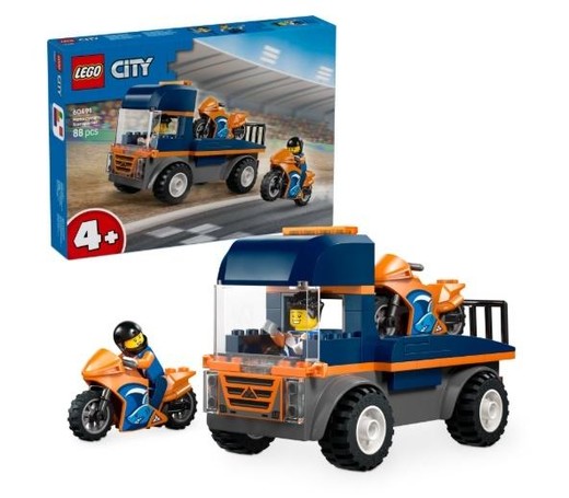 okładka LEGO(R) CITY 60491 Laweta dla motocykli książka