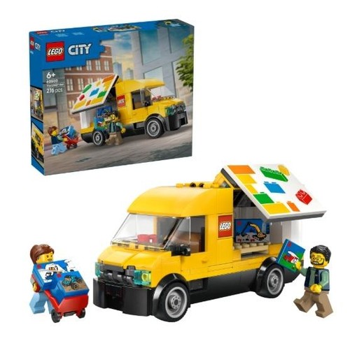 okładka LEGO(R) CITY 60500 Furgonetka książka