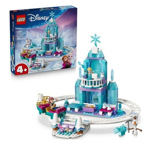 okładka LEGO(R) DISNEY PRINCESS 43281 Lodowy zamek Elzy książka