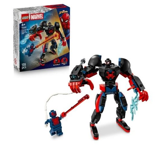 okładka LEGO(R) SUPER HEROES 76337 Miles Morales kontra... książka