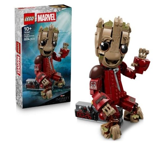 okładka LEGO(R) SUPER HEROES 76341 Groot w stroju Ravagera książka