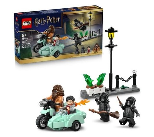 okładka LEGO(R) HARRY POTTER 76459 Ucieczka Hagrida i Harry książka