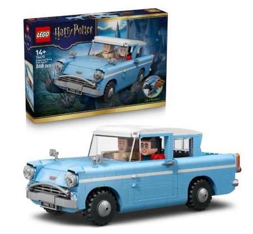 okładka LEGO(R) HARRY POTTER 76470 Zaczarowany latający Ford książka