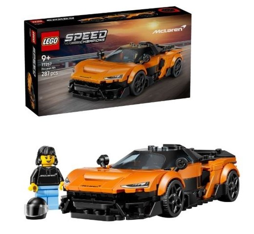 okładka LEGO(R) SPEED CHAMPIONS 77257 McLaren W1 książka