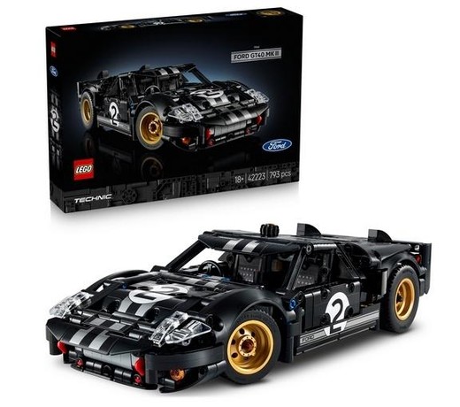 okładka LEGO(R) TECHNIC 42223 Samochód wyścigowy 1966 Ford książka