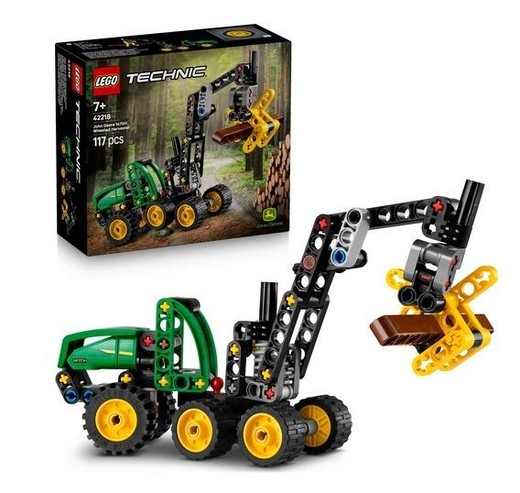 okładka LEGO(R) TECHNIC 42218 Harwester kołowy John Deere książka
