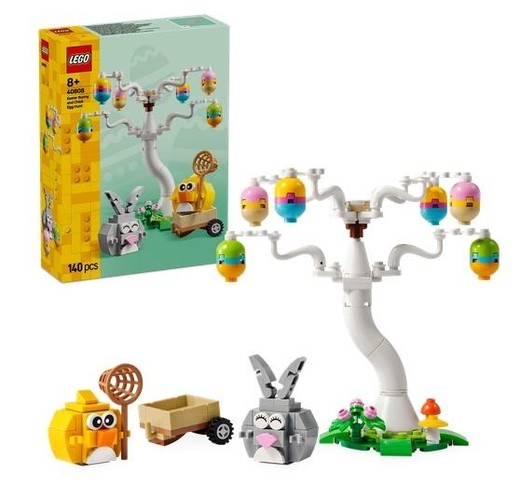 okładka LEGO(R) ICONIC 40808 Poszukiwanie pisanek z... książka