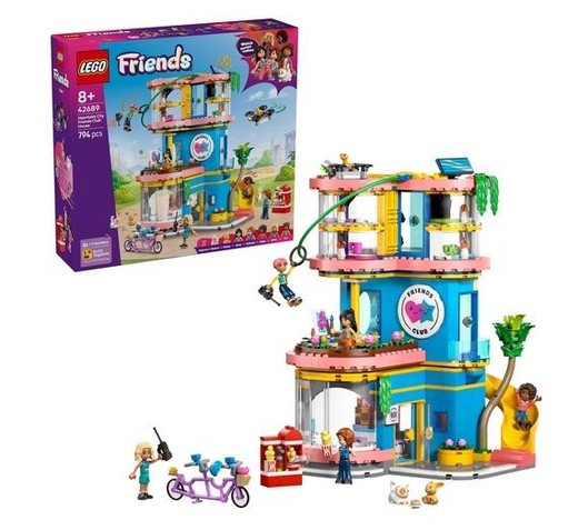 okładka LEGO(R) FRIENDS 42689 Domek klubu przyjaciół książka