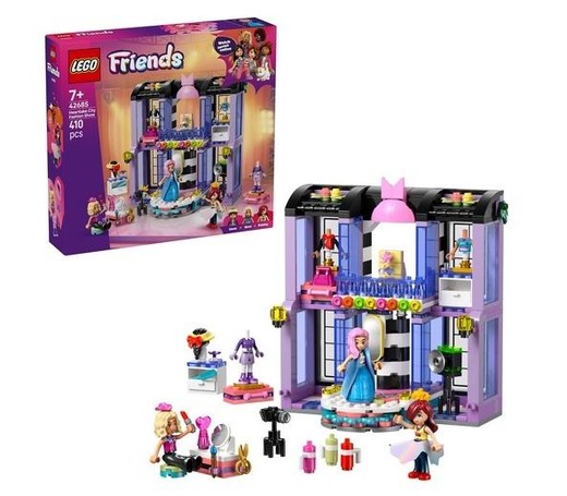 okładka LEGO(R) FRIENDS 42685 Pokaz mody w mieście Heartlake książka