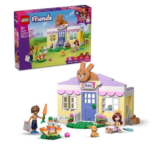 okładka LEGO(R) FRIENDS 42679 Hotel dla królików w mieście książka