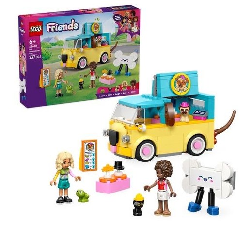 okładka LEGO(R) FRIENDS 42678 Furgonetka z akcesoriami książka