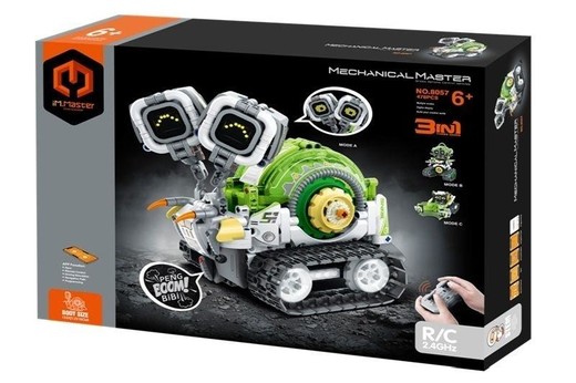 okładka Klocki R/C Robot 3w1 478el książka