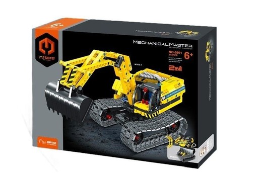 okładka Klocki Koparka/Robot 2w1 342el książka