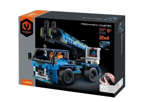 okładka Klocki R/C Dźwig 2w1 401el książka