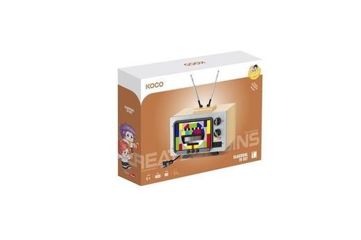 okładka Klocki Telewizor Retro 2280el książka