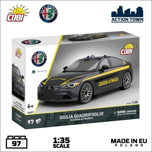 okładka Alfa Romeo Giulia Quadrifoglio Guardia di Finanza książka