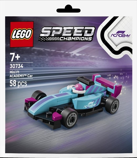 okładka LEGO(R) ACADEMY 30734 Mały bolid książka