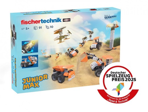 okładka Klocki konstrukcyjne - Junior Max 91el książka