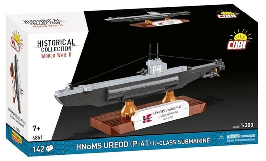 okładka HNoMS Uredd (P-41) U-class książka