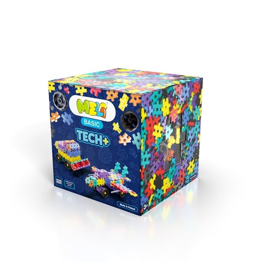 okładka Klocki Meli Basic Tech+ 520szt książka