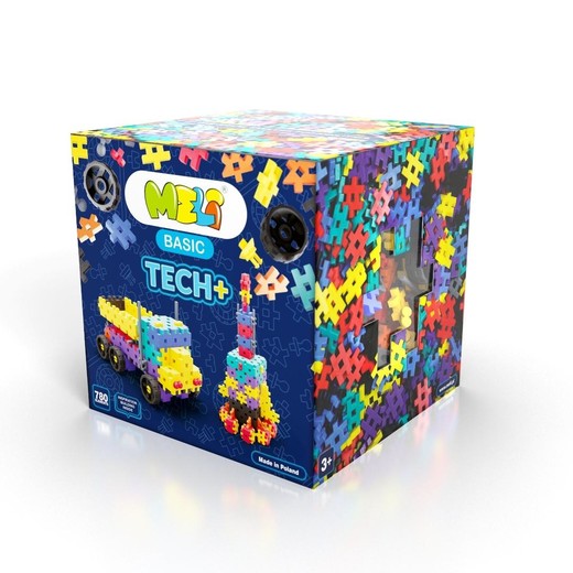 okładka Klocki Meli Basic Tech+ 780szt książka