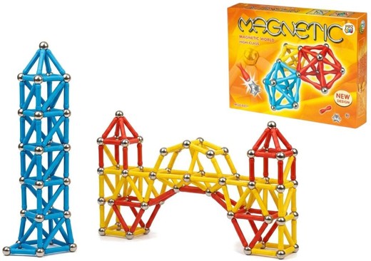 okładka Klocki magnetyczne 120el książka