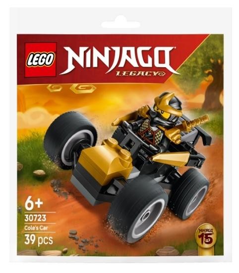 okładka LEGO(R) NINJAGO 30723 Ninja Cole's Car książka