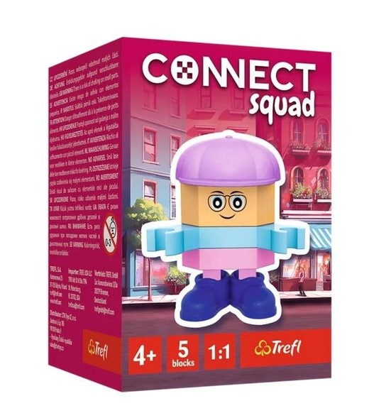 okładka Klocki Connect - Squad Amy TREFL książka