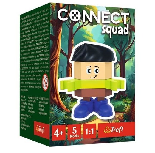 okładka Klocki Connect - Squad Luck TREFL książka