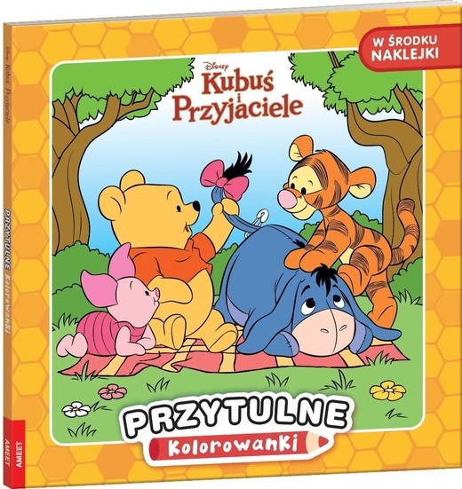 okładka Disney Kubuś i przyjaciele. Przytulne kolorowanki książka | Praca Zbiorowa