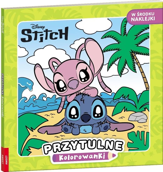 okładka Disney Stitch. Przytulne kolorowanki książka | Praca Zbiorowa